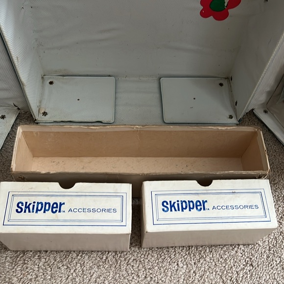 60’s Barbie & Skipper Carry Case 1964 from my childhood collection - Picture 8 of 15